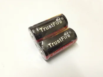 4 kom./lot TrustFire Protected 16340 3.7 V baterija baterija baterija baterija baterija litij baterije 880 mah za led svjetiljke/Laser ručka