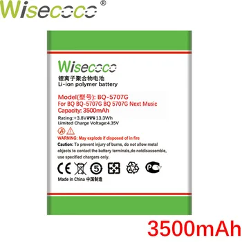 WISECOCO 3500mAh BQ-5707G baterija za BQ BQS-5707G Nxet Music imate li najnoviji proizvodi visoke kvalitete baterije+broj za praćenje
