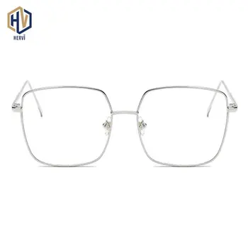 Nova Moda Trg Optika Okvira Za Naočale Muškarci Žene Metalne Velike Naočale Rimless Recept Sunčane Naočale