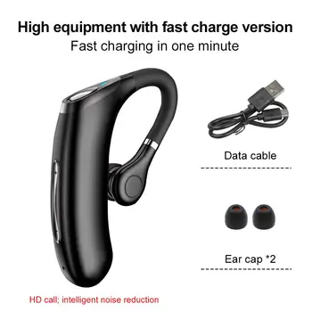 Bežične slušalice M50 Smart Bluetooth slušalice Uho kuka dug backup sportski slušalice, handsfree kontrola jačine zvuka
