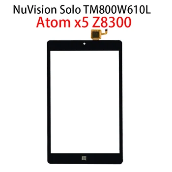 Zamjena touch screen digitizer za NuVision TM800W610L Intel x5-Z8300 8-inčni tablet PC s Windows
