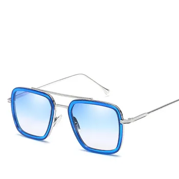 Nova Moda Veliki Okvir Sunčane Naočale Muškarci Kvadratni Metalni Sunčane Naočale Žene Retro Sunčane Naočale Stare Visoke Kvalitete Gafas Oculos De Sol