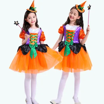 2020 Child Djevojka Halloween Costume For Kids Girl Christmas Costumes Children Robe Princesse Enfant Fille Party Dress Kompleta Odjeće
