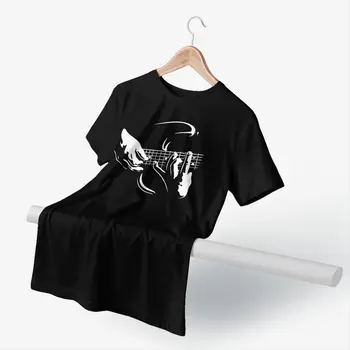 Metal Rock T-Shirt Guitar-hands-DKT T-Shirt svakodnevni muška majica pamuk grafički plus veličina majice