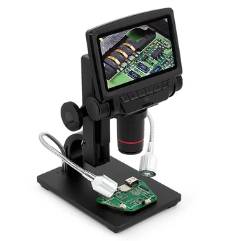 Andonstar ADSM301 USB/HDMI Digitalni mikroskop 5-inčni HD zaslon mjerni softver alat za THT lemljenje SMD pcb/popravak sati