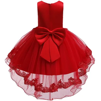 New Baby Girl'S Lace Flower Prateći Wedding Party Dress Toddler Kids Christmas Costmes Children Djeveruša Dresses Vestidios