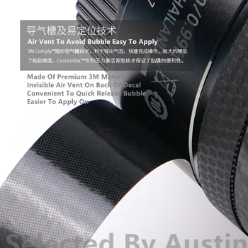 Skladište Skin Guard naljepnica zaštitnik mat crna za Sony A7R4 7R VI A9M2 alpha 9 II Anti-scratch Folijom film naljepnica poklopac