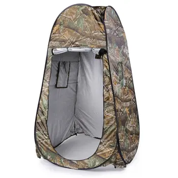 Vanjski kreće tuš wc-šator privatnost promjena kade sklonište garderoba vodootporne prikazuje kratko uputstvo šator 180T s torbicom maskirne