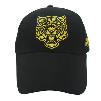 Umjetnost glava tigra 3D vez svakodnevni kapu personalizirani dizajn i muški i ženski moda šešir Sunca