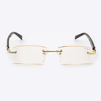 Visoka kvaliteta rezanja dalekovidost leće četvrtaste naočale za čitanje moda пресбиопические naočale za dalekovidnost muškaraca