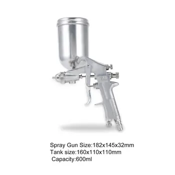 F75 Air Slikar Spray Gun zračnih mlaznica 1,5 mm 400 ml airbrush pištolj slikanje raspršivač alat s бункером za slikanje automobila