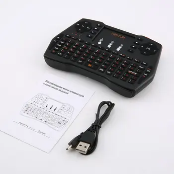 Pro mini tipkovnica I8 Plus 2.4 G bežična antena miš svjetla touchpad touchpad daljinski upravljač za tablete