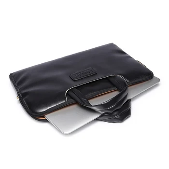 Umjetna kožna torba za nošenje laptopa MacBook Dell Acer, HP 12.5 13 14 14.6 15.6 inch Casual men and women briefcase messenger bag