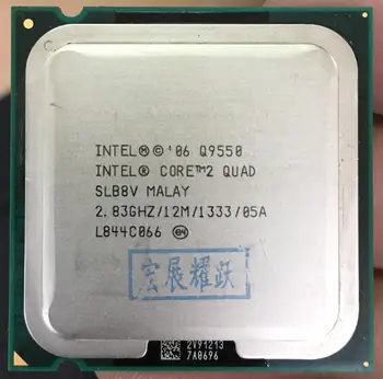 Intel core 2 Quad Processor Q9550 CPU 12M Cache, 2.83 GHz LGA775 Desktop CPU