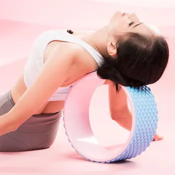 Yoga pilates prsten pre trening alat joga krugovi Eva struk oblik Bodybuilding ABS teretana profesionalna fitness oprema joga kotač