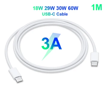 18W/30W/45W/60W/65W USB-C ac adapter za napajanje 3A kabel,PD/QC3.0 punjač za xiaomi Huawei MacBook iPhone/iPad s9/10 (i kabel za C-C)