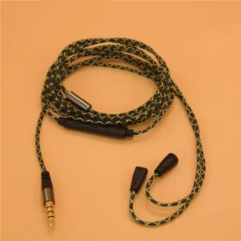 Zamijenjen kabliranje linija slušalica s mikrofonom za Sennheiser IE8 IE80 IE8i slušalice slušalice dodatna oprema