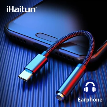 IHaitun Type C to 3.5 mm Jack za slušalice audio kabel adapter AUX slušalice za Huawei P30 Pro Mate 20 P20 Honor 10 Xiaomi Mi 9 8 2