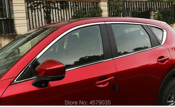 Auto prozor obloge vrata karoserije bočni završne trake prilog vanjski kromirani ukrasni auto-stil je za 2017 2018 Mazda CX-5 CX5 KF