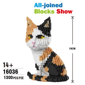 Balody 16036 mače životinja perzijskog mačka kućni ljubimac 3D skupština model mini DIY Dijamant je gradbeni blok dječja igračka poklon
