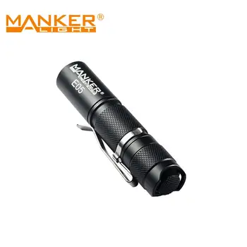 Манкер E05 džep ultra-bacanje svjetiljku 400 lumena AA 14500 EDC Baklja s NM1 LED, reverzibilni isječak