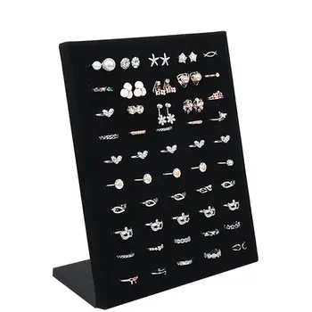 Hot prodaja High-end L Shape Prst Ring Jewelry Display Stand Shelf Showcase Prst Ring Holder Rack Stock 23*20*10cm