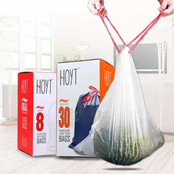 90 paket 8/13/30 litara, plastične vrećice za smeće vrlo veliki jaki čipke, vrećice za smeće i za sobe,kuhinje,ureda 60x55cm