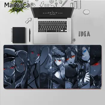 MaiYaCa Top Quality Azur lane anime girl Silicone large, small Pad to Mouse Game Large Mouse Pad Keyboards Mat