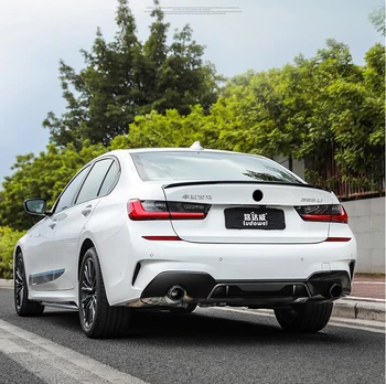 Prednji i stražnji ruž za spojler i difuzor za BMW serije 3 G20 G28 2019 2020 2021 kvalitetne ABS crni branik modifikacija pribor