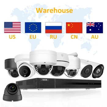 Anpviz 5MP POE IP kamera unutarnji / vanjski sigurnosti H. 265 IP66 noćni vid CCTV video nadzor Cam P2P IR 30m