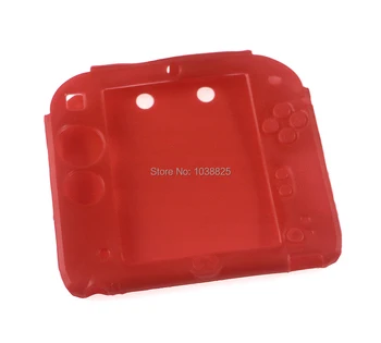 Visoka kvaliteta mekan silikon potpuna zaštita gel torbica Torbica za Nintendo 2DS 10 kom./lot