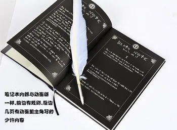 Novi Death Note figurica Death Note L cosplay bilježnica i olovka olovka knjiga pisanje zapisnika death note knjiga 21*15 cm
