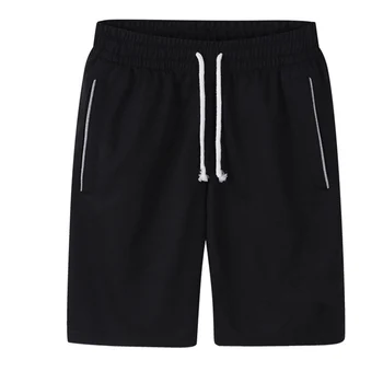 Sport Jogging Men Plus Size Solid Color Drawstring Shorts Fitness Fifth Pants short homme ropa de hombre kratke hlače s visokim strukom