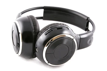 Tiha diskoteka natjecati sustav crni sklopivi bežične slušalice-Tihi klupska kit stranke (2 slušalice + 1 predajnik)