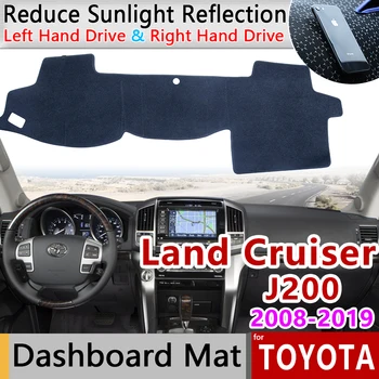 Za Toyota Land Cruiser 200 J200 2008~2019 Anti-Slip Mat Dashboard Cover Pad krov Dashmat tepih pribor 2010 2013 2018