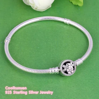 Trenutke narukvica s poetske bojama Spone originalni 925 sterling srebro nakit logotip marke zmija lanac ovjes narukvice za žene