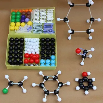 Molekularna model 267pcs organske /anorganski postavlja model molekularne strukture relevantne za učenike srednje škole / fakulteti / nastavnika