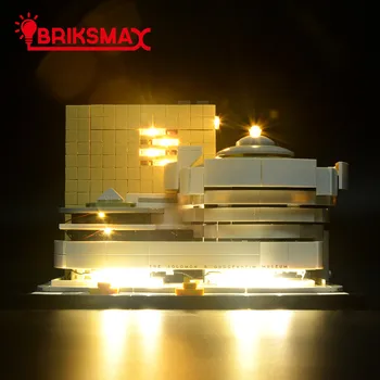 BriksMax Led Light Kit za 21035 Arhitekture Solomon R. Guggenheim Museum , (ne uključuje model)