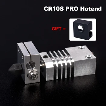 CR10S PRO Hotend Swiss MK8 čelik-mlaznica hladnjak titan blok toplinske break 3D pisač Upgrade Kit za CR-10S PRO Printe