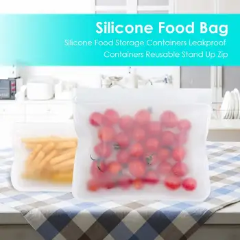 10шт PEVA silikon voće hrane torbu hermetičan ponovno korištenje djeca grickalice /sendvič/ voće/kruh zamrzivač hrana kuhinja pohranu