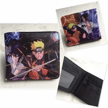 Anime Naruto Хатаке Kakashi Crtani Novčanik Muški Kratkom Novčanik U Torbi Nositelj Kreditne Kartice Džep Student Novčanik Poklon