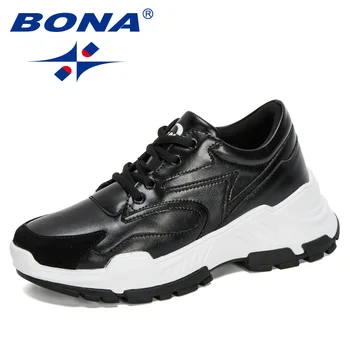 BONA 2020 novi dizajneri casual tenisice žene вулканизировать platforma cipele tenisice dame vanjski tenis Feminimo cipele