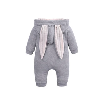 Zimski kombinezon Baby Girl One-pieces Newborn Body Suit Baby Pidžame Boys Animal Rabbit Ears jesen slatka kombinezon odjeće 5