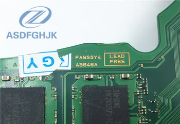 Matična ploča za Toshiba laptop za matične ploče serije Tecra W50-A P000608700 FAWSSY4 A3646A DDR3L Non-Integrated Test OK