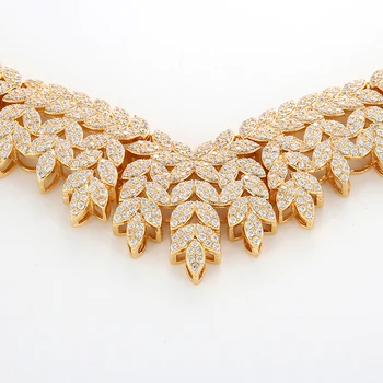 Hadiyana modni plemenita mikro utrti cirkonij Dubai nakit setovi najnovije luksuzne pozivnice za vjenčanje ukras set za žene TZ8025