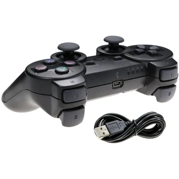 Bežični Bluetooth gamepad za Sony PS3 kontroler Playstation 3 konzola Dualshock igra navigacijsku tipku navigacijsku tipku gamepads daljinski upravljač