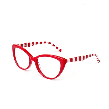 Priručnik Acetat Računala Naočale Rimless Bodova Za Mlade Djevojke Anti Plave Zrake Leće, Naočale Računalne Prozirne Naočale Mačje Oči