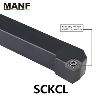 MANF CNC 10mm 12mm SCLCR-1010H06 vanjski okretanje alat držač CCMT09 umetanje okretanje rezač sendvič od čelika alat za токарного stroja