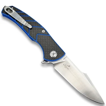 TWOSUN noževi 14C28N oštrica sklopivi džepni nož taktički nož za preživljavanje nož kamp lov vanjski alat EDC Fast Open TS201