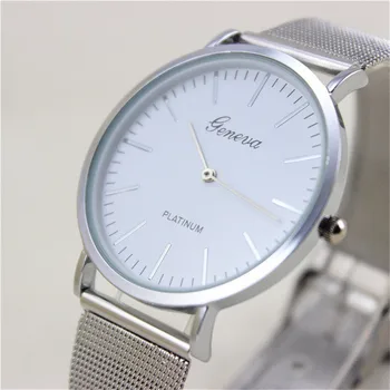 Ženeva satovi jednostavan klasičan kvarc gel ručni satovi narukvice satovi satovi poklon luksuzni Reloj de dama Montre Femme *A